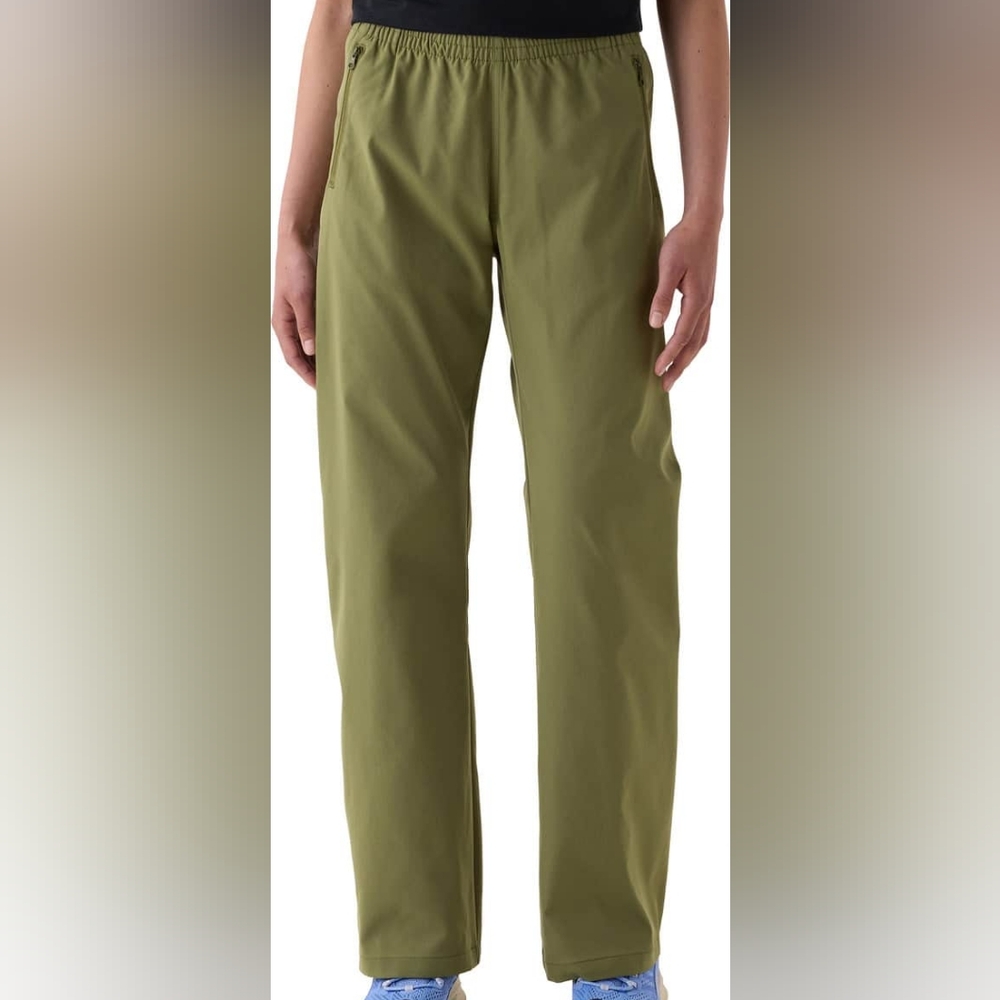 Outdoor Voices Olive Green Hiking Casual Pants